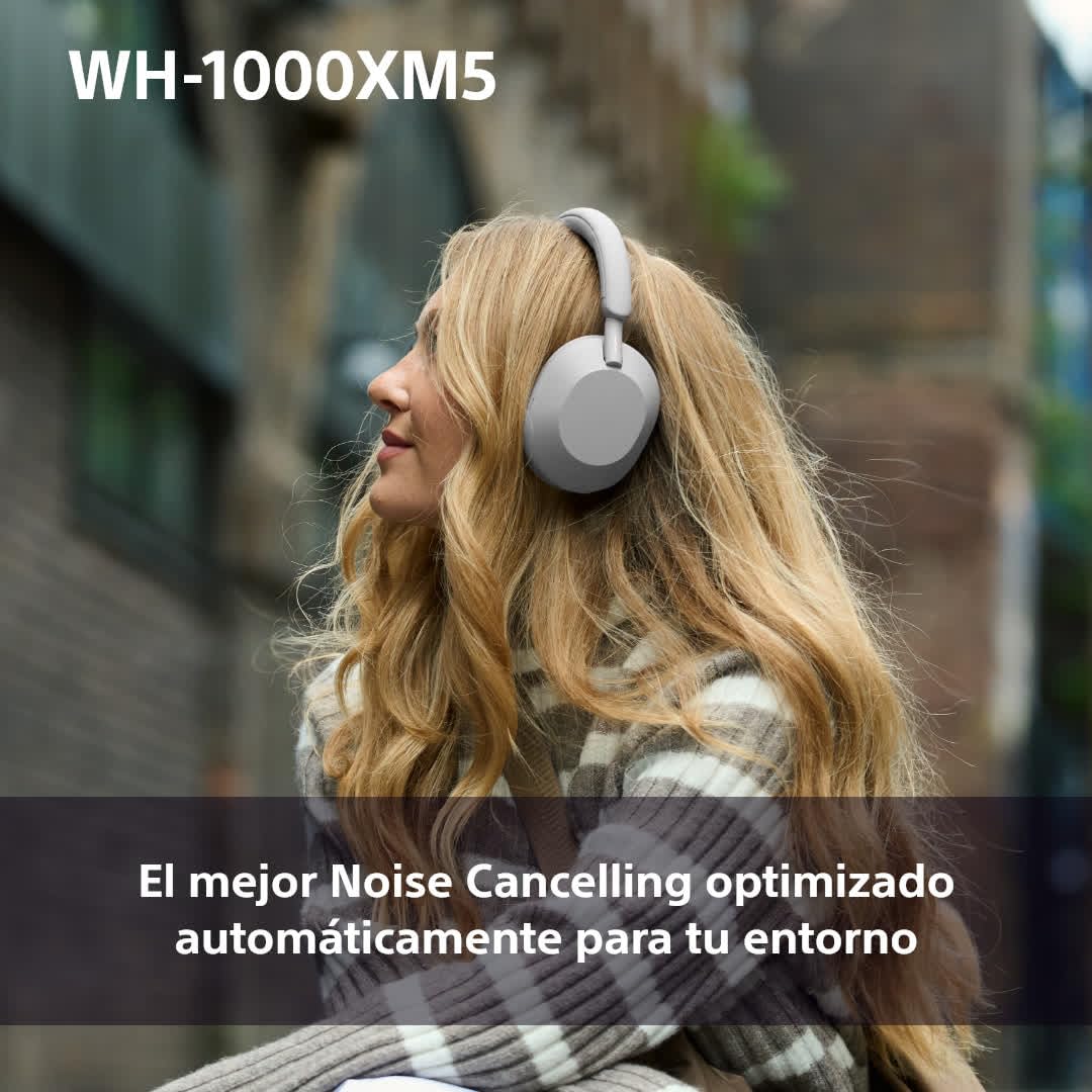 Sony WH-1000XM5 - Casque Bluetooth sans Fil à réduction de Bruit - 30 Heures d'autonomie - Optimisé pour Alexa et Google Assistant Bleu (Reconditionné)