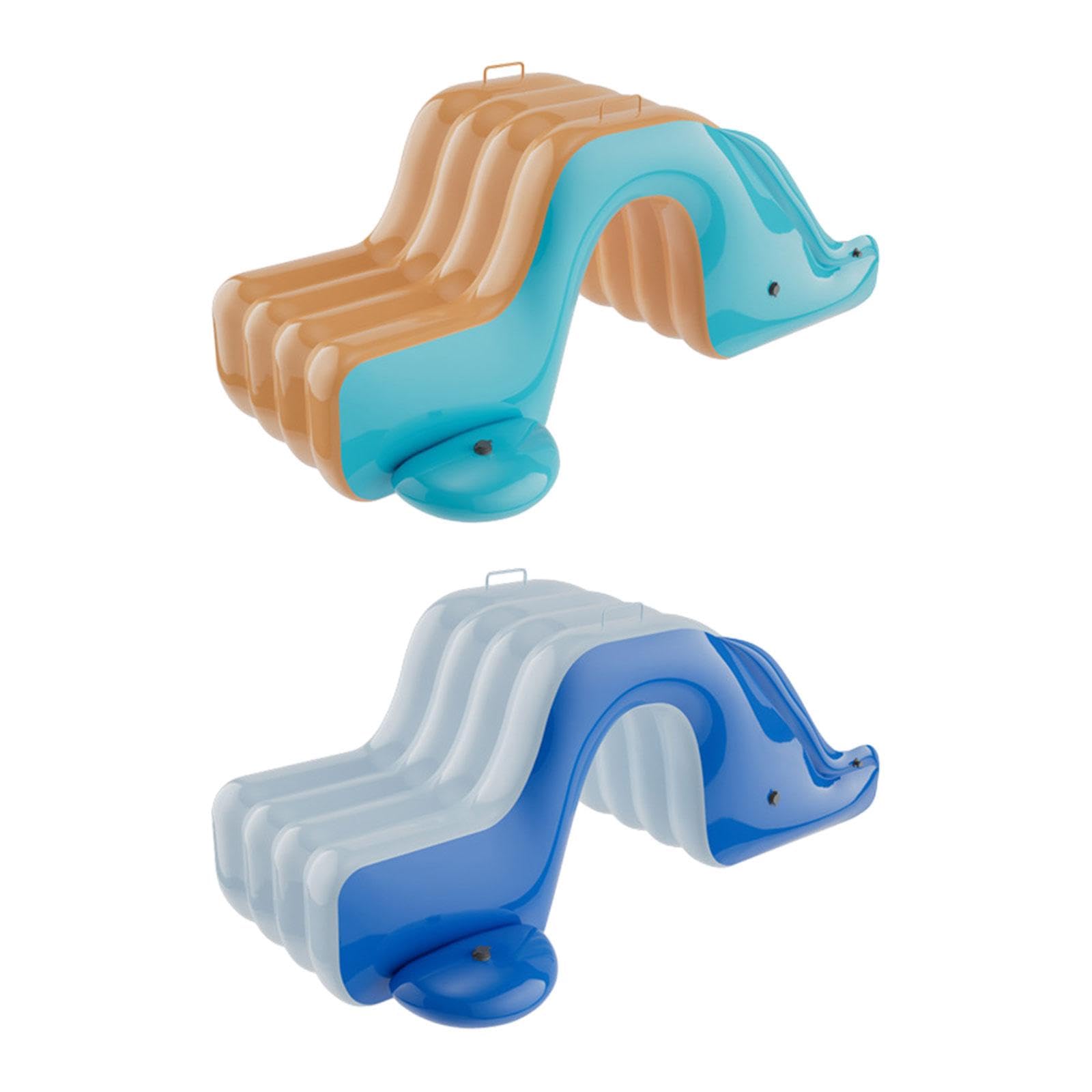 Inflatable Pool Slide Inflatable Play Center for yard Green and Orange|Inflatable & Kid Pools|Home & Garden-picture-15