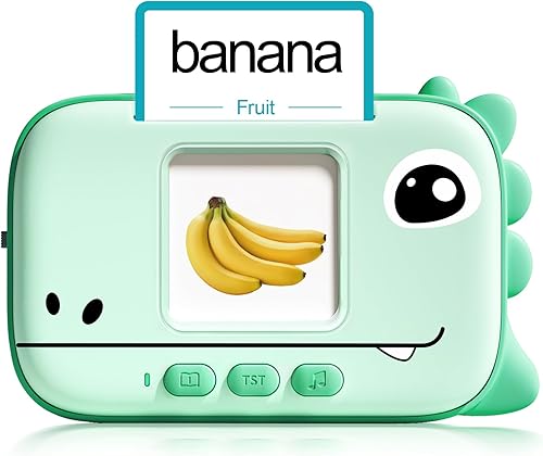 Tarjetas flash parlantes de dinosaurios para niños de 2 años, juguetes educativos Montessori para niños pequeños de 1 a 3 años, materiales de