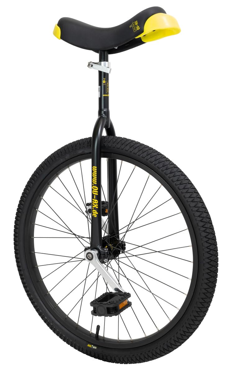 Wallenreiter Sportgeräte Quax Monociclo Luxus 61 cm (24 "), schwarz