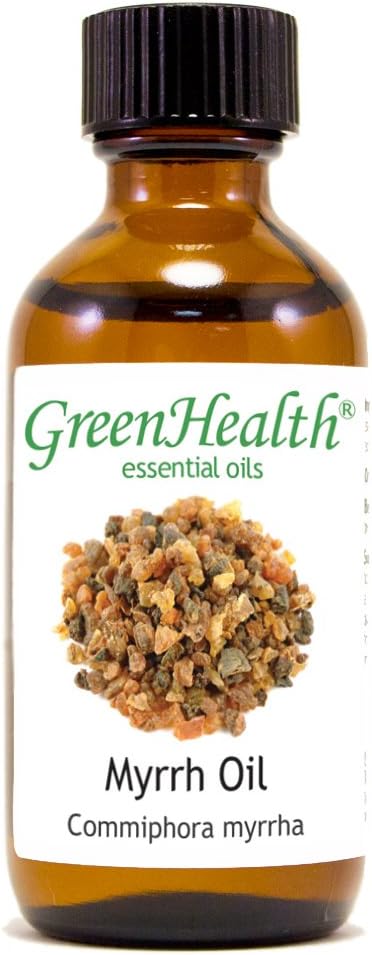 Patchouli Essential Oil – 2 fl oz (59 ml) Glass Bottle w/Cap – 100% Pure Essential Oil – GreenHealth