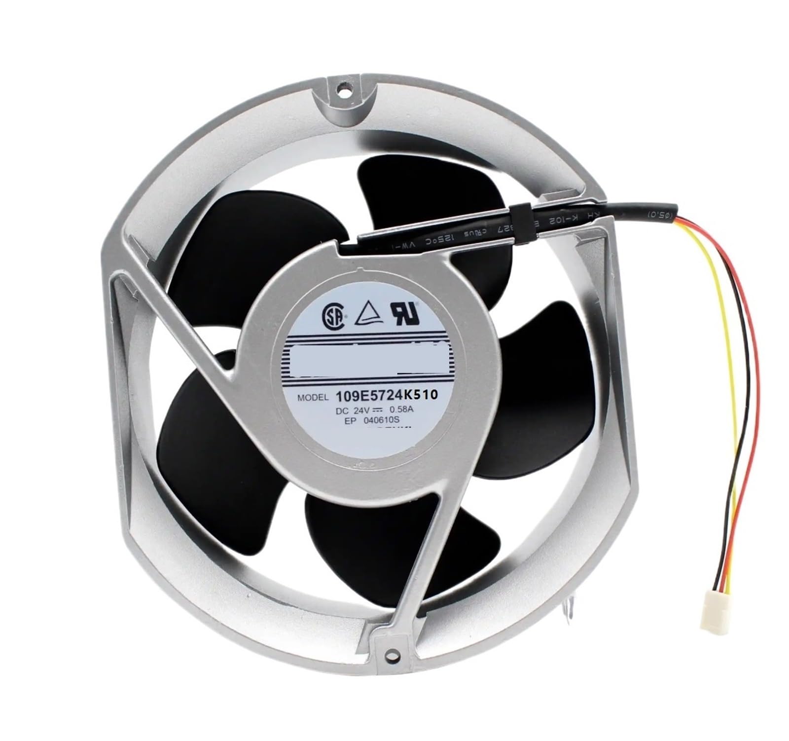 Ventilateur de refroidissement 109E5724K510 DC 24V contre la surchauffe machine