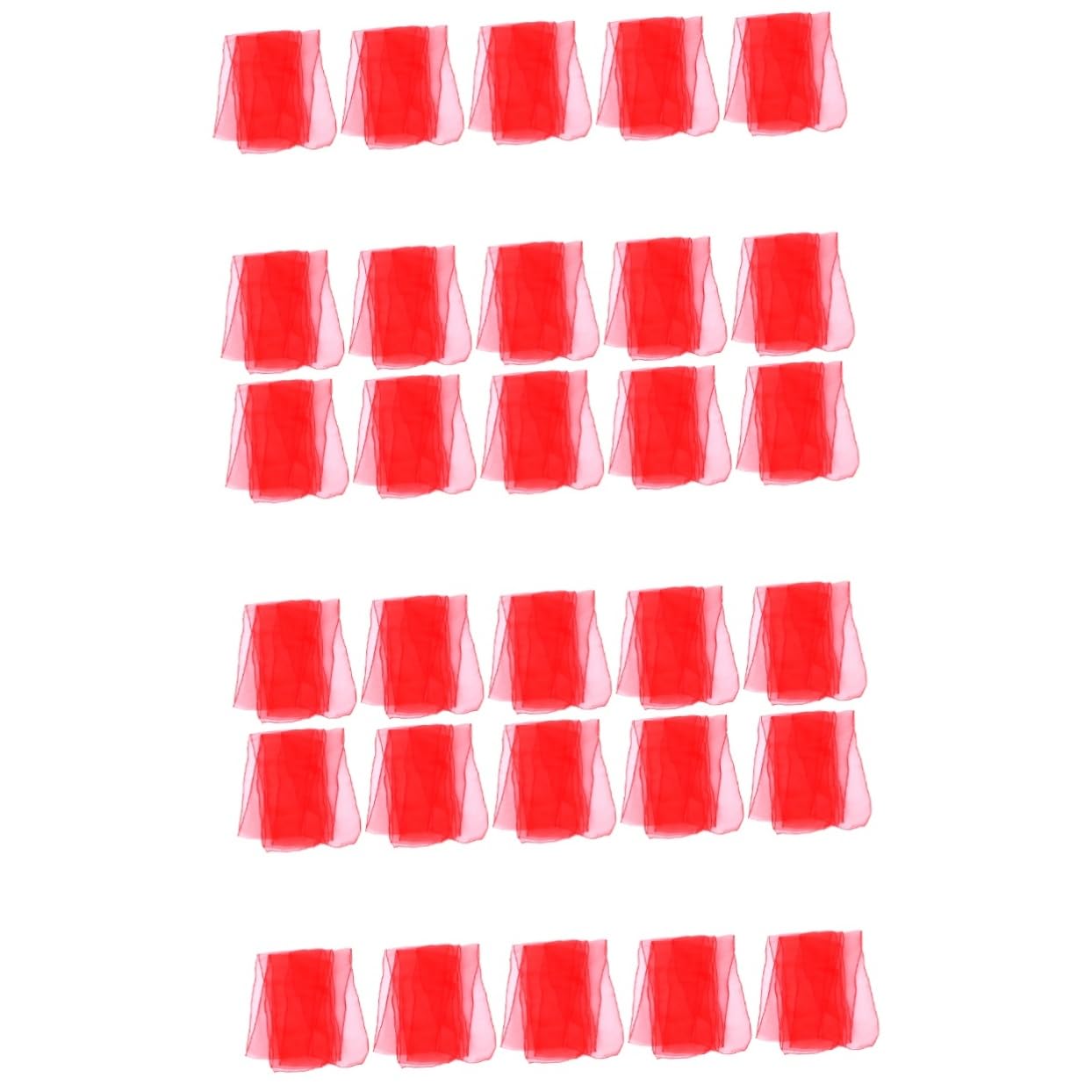 Alipis 30 Pz Decorazione Fiocco in Organza Decorazione Di Nozze Sedie Da Matrimonio Telai Per Sedie in Organza Decorazione Della Festa Nuziale Archi Della Sedia Da Sposa Rosso