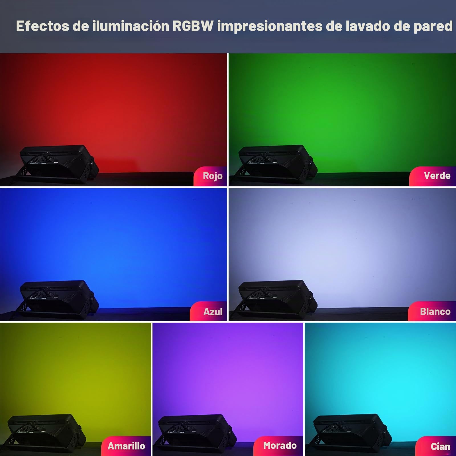 450 LEDs Wallwasher 150W RGBW Barra LED Discoteca Estroboscópico Luz de la Etapa con Control Rmoto para Discoteca Escenarios Boda Exterior Fiesta