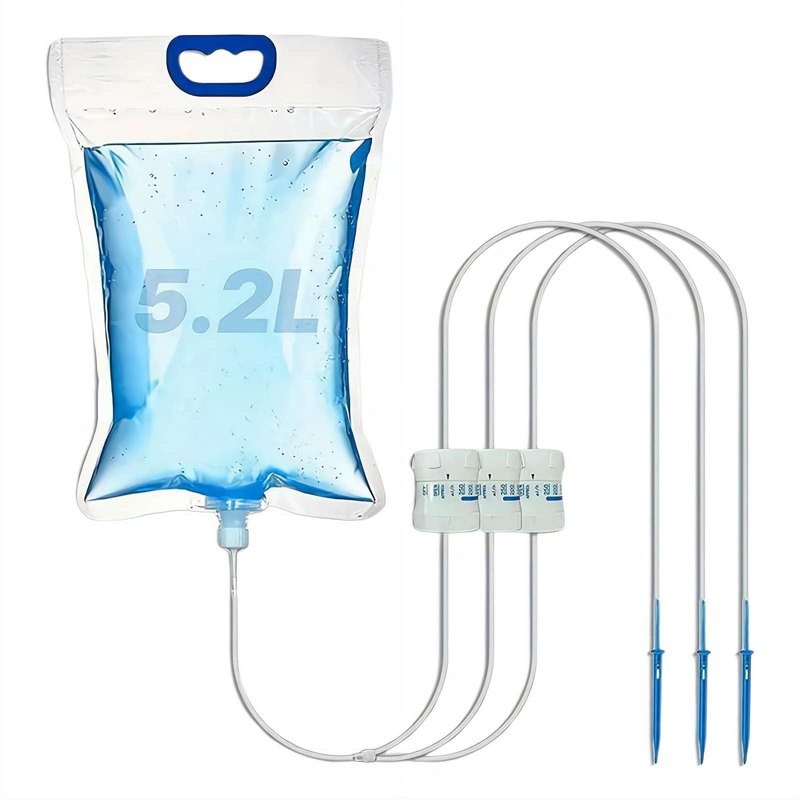 Plant Drip Irrigation Kit 5.2L Automatic Plant Watering System Adjustable Drip Irrigation Bags Home Sprinkler Device for Indoor and Outdoor Potted Plants Garden (3)