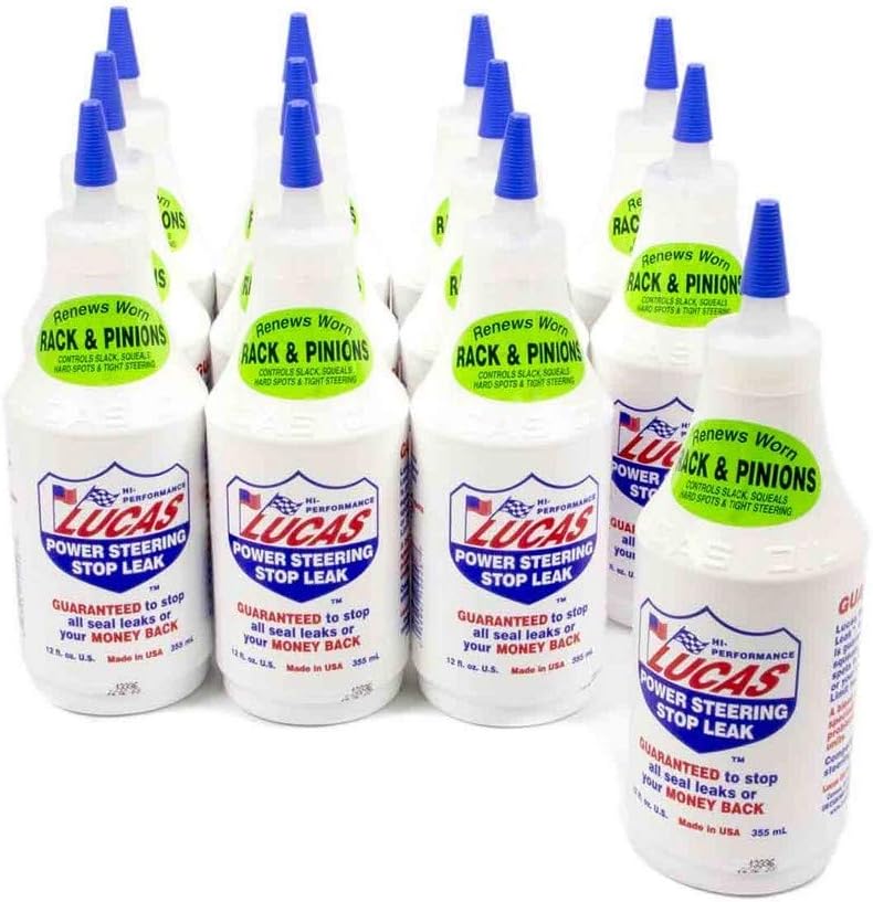 10008-PK12 Power Steering Stop Leak - 12 Fl Oz (Pack of 12)
