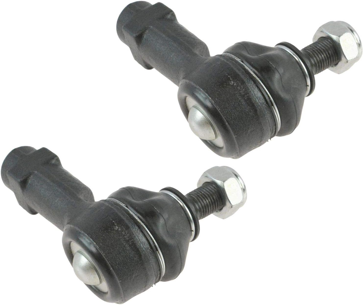 Front Inner and Outer Tie Rod Set 4 Piece Compatible with 2001-2006 Hyundai Elantra 2003-2008 Tiburon 2005-2009 Kia Spectra 2006-2009 Spectra5
