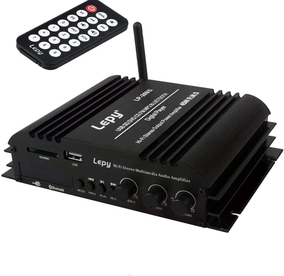 Amplificatore a 4 canali per moto