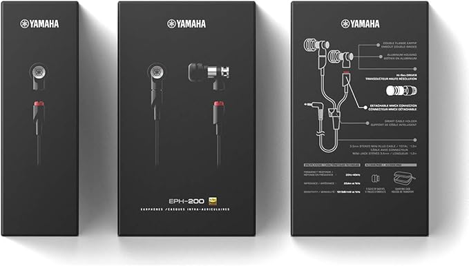 Yamaha Canal Type Earphone Eph 0 High Resolution Sound Source Corresponding Precision Aluminum Eph 0 Amazon Co Uk Electronics Photo