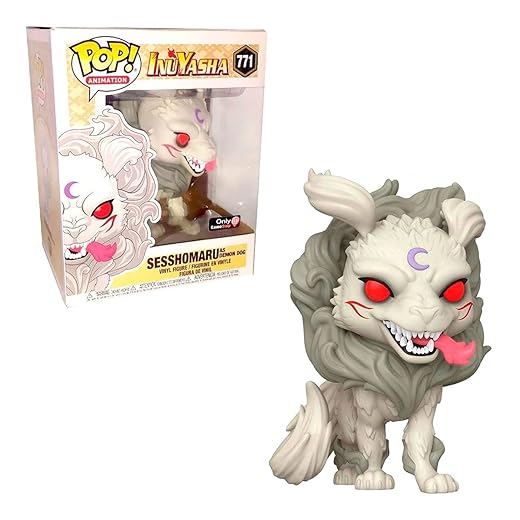 Funko Pop! Animation: Inuyasha Sesshomaru As Demon Dog 6-Inch Exclusive Vinyl Figure