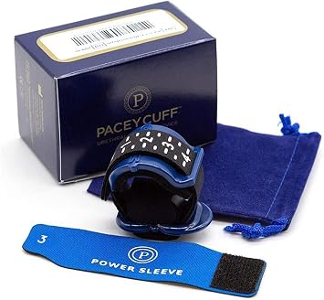 Pacey Cuff Ultra-Urethral Control Device with Turbo Pads, Velcro Strap Provides Comfortable Custom Fit-Male Incontinence Device for Day & Night Urine Control Small