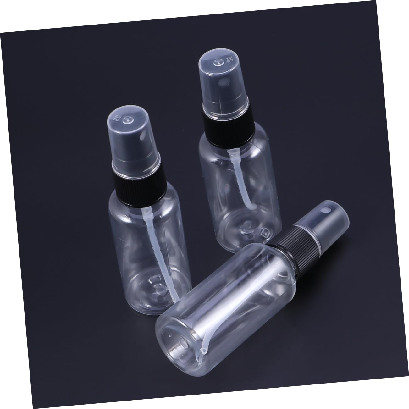FRCOLOR 36piezas Botellas De Spray De Plástico Pack De Rellenables y Portátiles Para Viajes Sin Fugas Aleatorios Para Perfume y Desmaquillante
