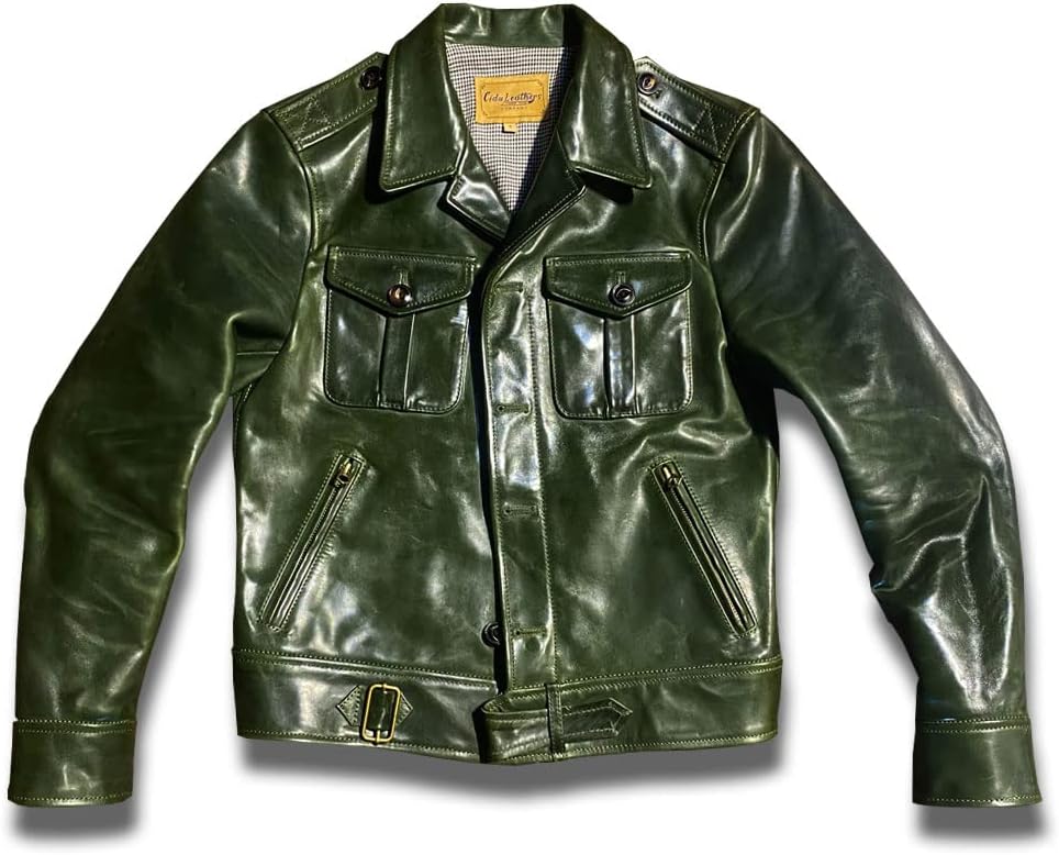 最高峰 Gabriel レア色 1.5mm ホースハイド 復刻 コサックジャケット