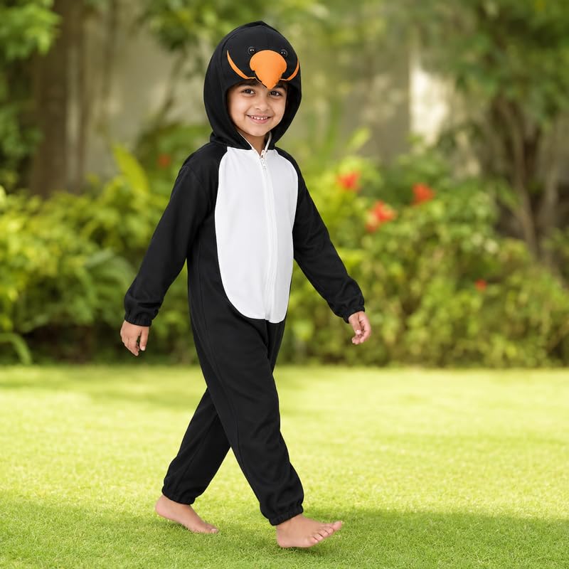 Image of Animal Costume for Kids | Plush Fancy Dress Costume for Boys & Girls |School Fancy Dress, Annual Day, Jungle Theme, Role Play, Halloween & Birthday Party