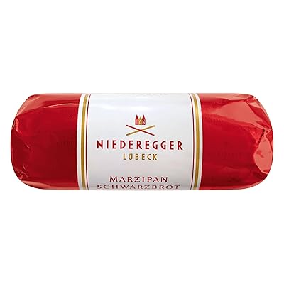 Niederegger Classic Marzipan Loaf Coated with Crisp & Dark Chocolate - 75g2.6 oz | Ultimate Marzipan Masterpiece, Premium Quality Ingredients, Handcrafted, Authentic | Made in Germany since 1806.