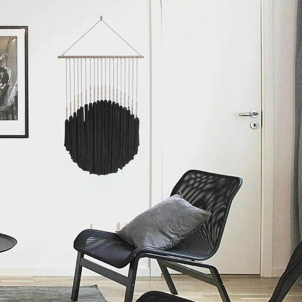 Tapiz Colgante Bohemio De Macramé Tejido, Adorno De Pared Estético para Hogar, Dormitorio, Sala De Estar, Oficina, Apartamento.