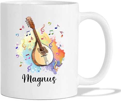Miniatura 8 de Taza de café blanca personalizada de violinista de 11 15 onzas, taza de café de cerámica para amantes del violín, regalo para amigos violinistas,