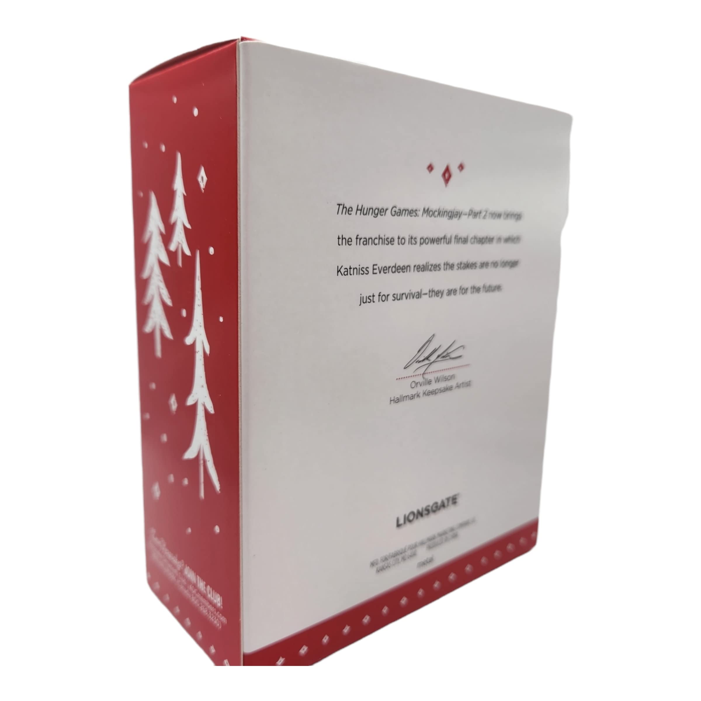 Amazon.com: Hallmark The Hunger Games Mockingjay Ornament 2015 : Home &  Kitchen