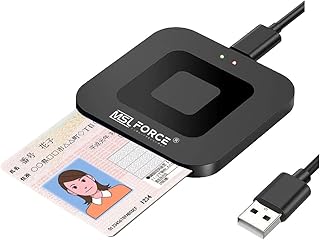 安心の日本企業 MSL FORCE ICカードリーダライタ マイナンバー対応 確定申告 USB接続型 設置不要 Windows Mac OS対応 日本語説明書付き scr305-1 ICカードのみ対応 単品