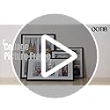KINLINK 12x16 Collage Picture Frame Natural, Solid Wood Frame With Acrylic Plexiglass For 11x14 Photos Or Four 5x7 Photos With Mat Wall Display, 2 Pack