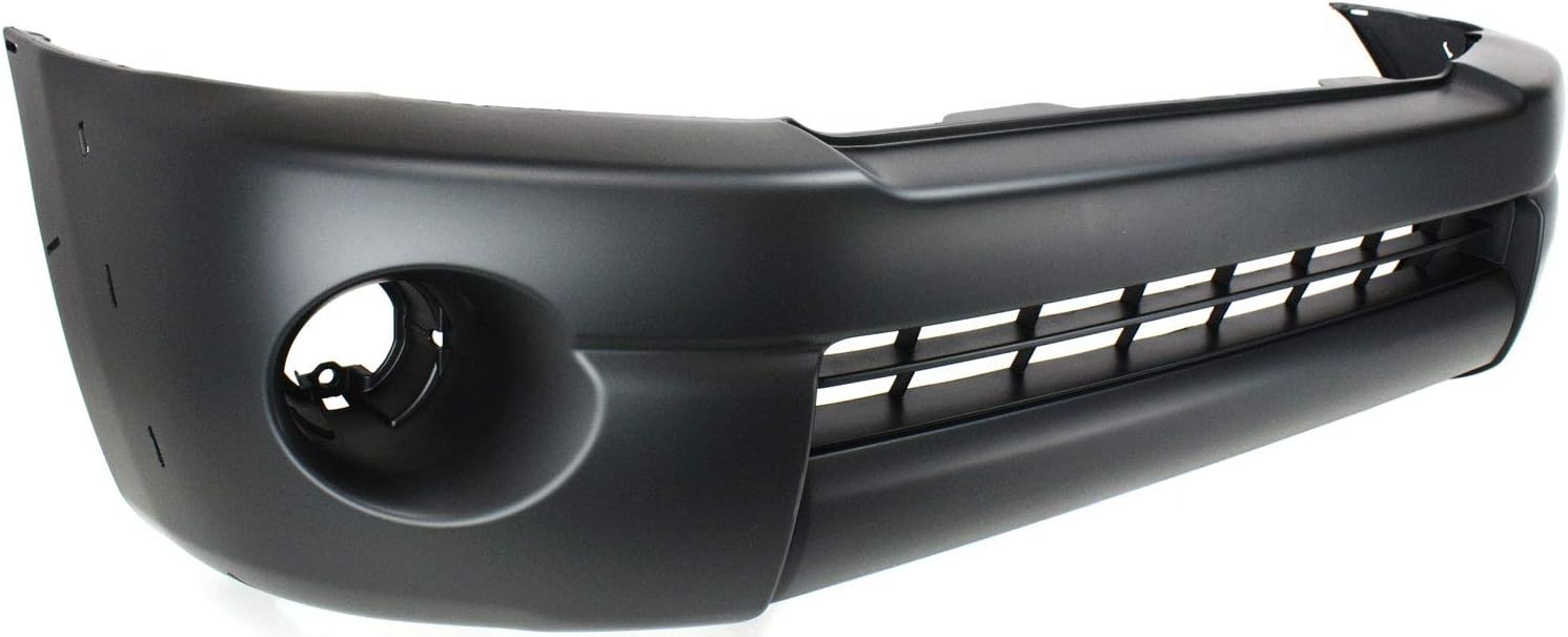 Garage-Pro Front Bumper Cover For Toyota Tacoma 2005-2008, 2Pc Kit, Automotive Exterior Accessories, Textured, Includes (1) Bumper Cover, (1) Grille