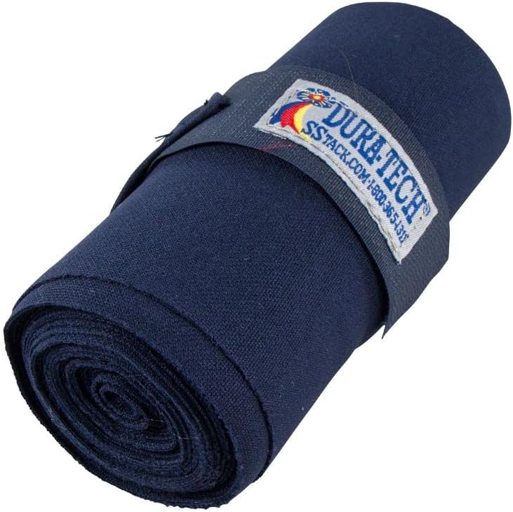 DuraTech Standing Wraps for Horses Color Navy Optimal