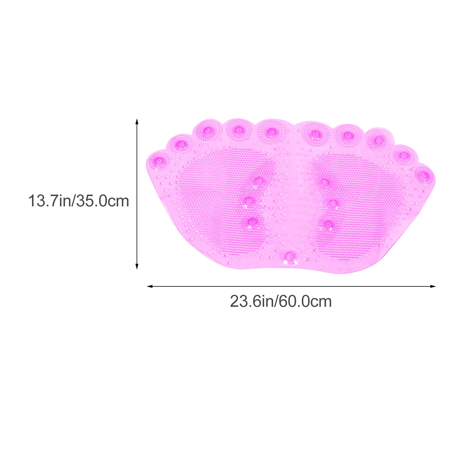 FOMIYES Foot Pad Anti-Slip Floor Mat Modernized Bathing Mat Elderly Safety Rug Non-Slip Washable Bath Pad for Bathroom