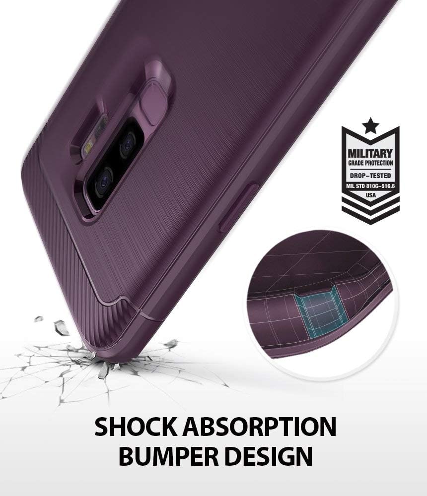 Ringke Onyx Designed for Galaxy S9 Plus Case Protective Cover for Galaxy S9 Plus (2018) - Lilac Purple