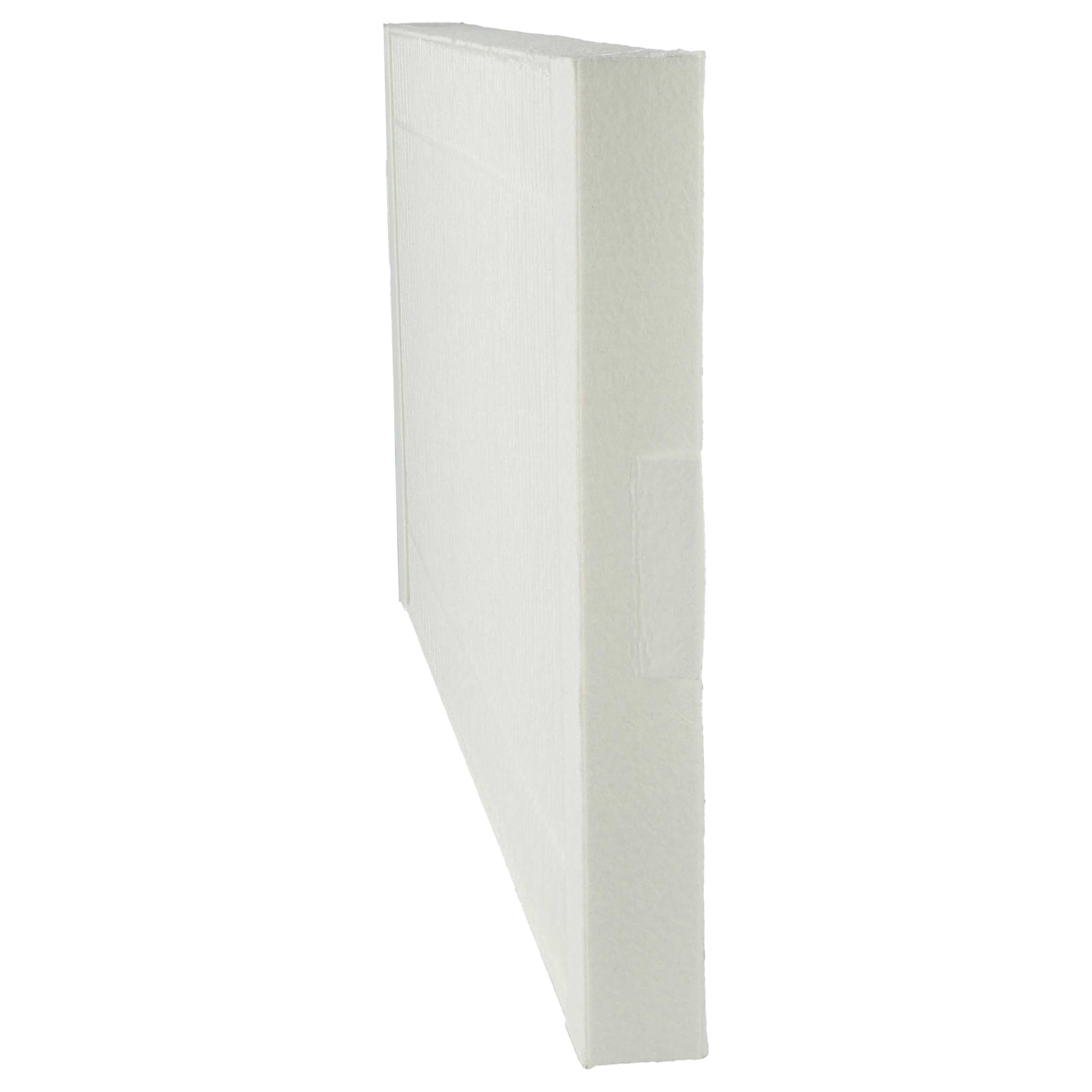 vhbw 4x Pollenfilter kompatibel mit Tecalor THZ, 504, 404, 304 Lüftungsgerät - Luftfilter F7 Weiß