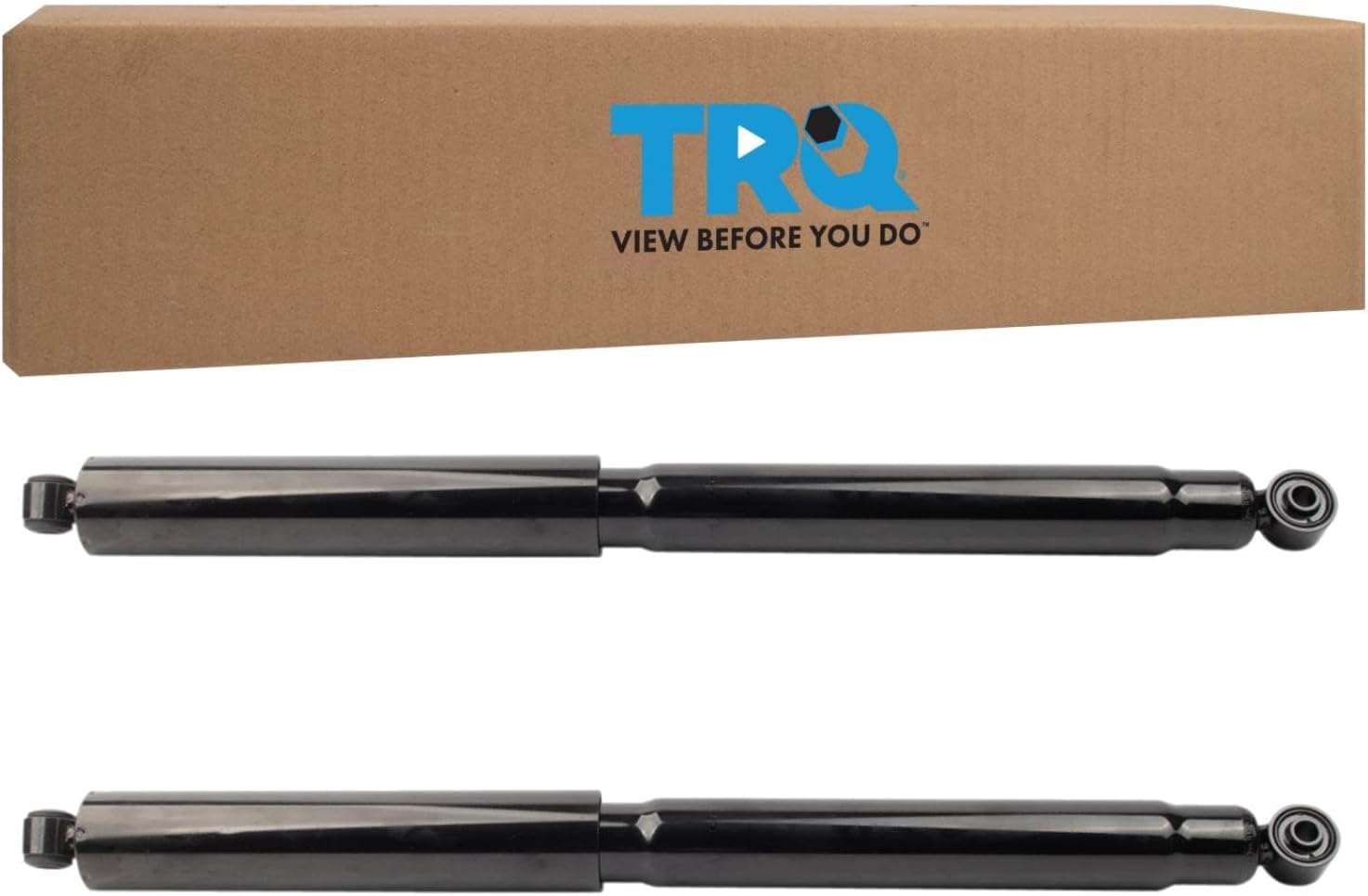 TRQ Rear Shock Absorber Set Compatible with 17-20 F-250 Super Duty 17-22 F-350 Super Duty