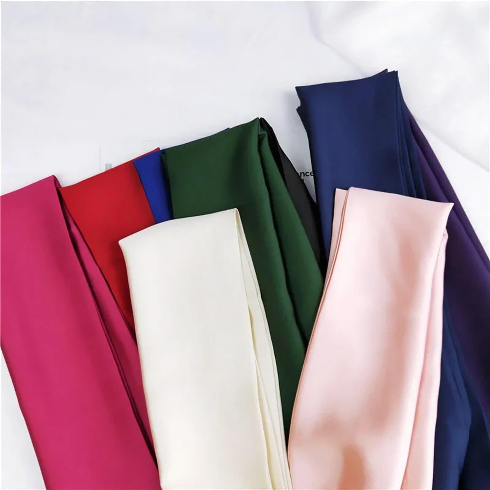 Bufanda Cuadrada de Seda Mulberry, Pañuelo de satén de seda, pañuelo de moda for mujer, diadema, bufanda for el cabello, bolso, bufandas, bufandas femeninas for damas, bufanda de seda for mujer(Red)