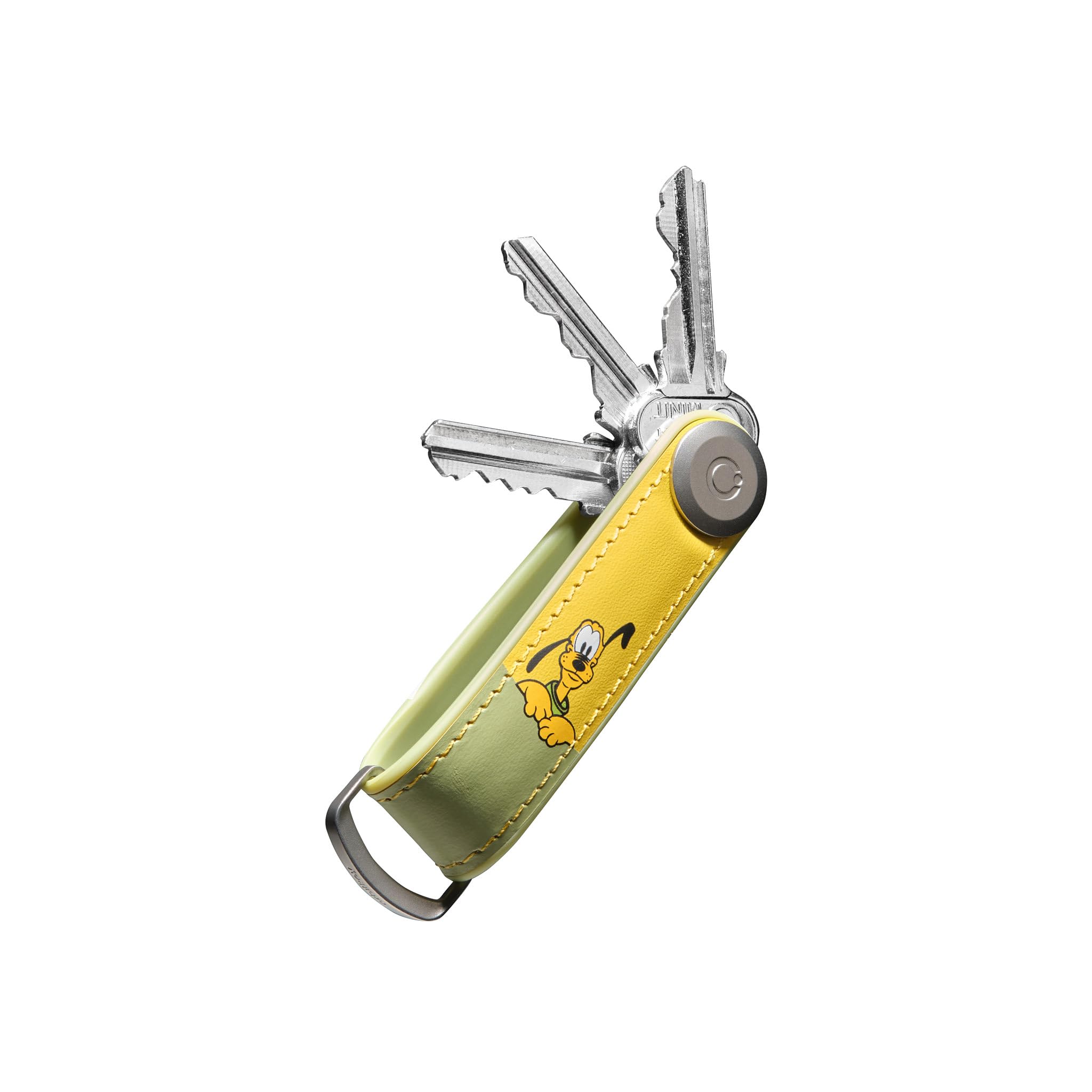 Orbitkey Unisex Pluto Disney Hybrid Leather Key Organiser,