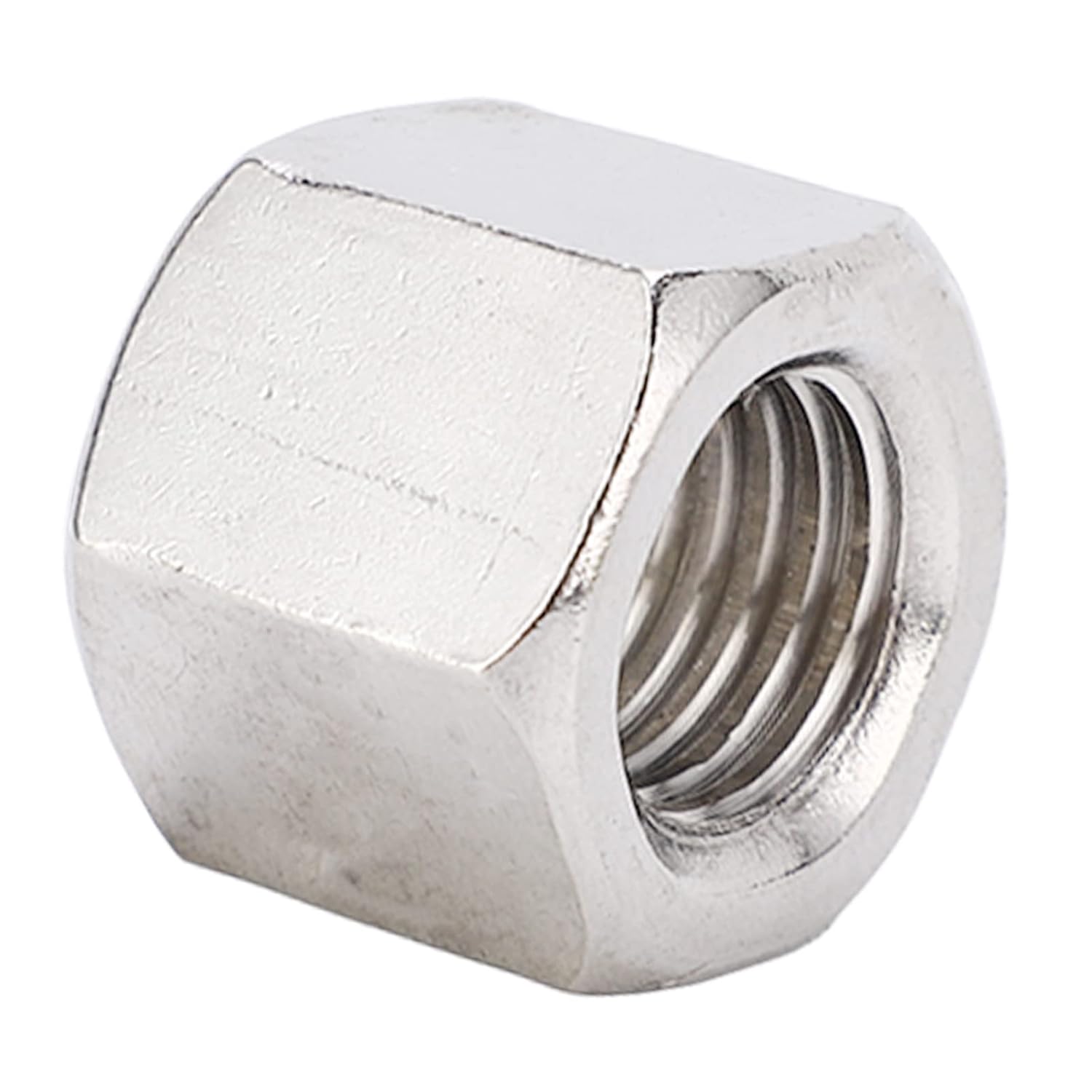 5Pcs M16 Stainless Steel Hex Coupling Nut Proof Rugged 6 Sides Coupling Nut Kit