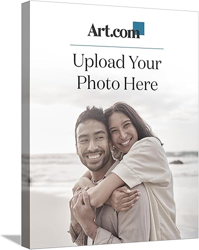 Trends International ART.COM Crea tus propias impresiones en lienzo personalizadas con tus fotos, carga imágenes personales o arte, 16 x 20 pulgadas