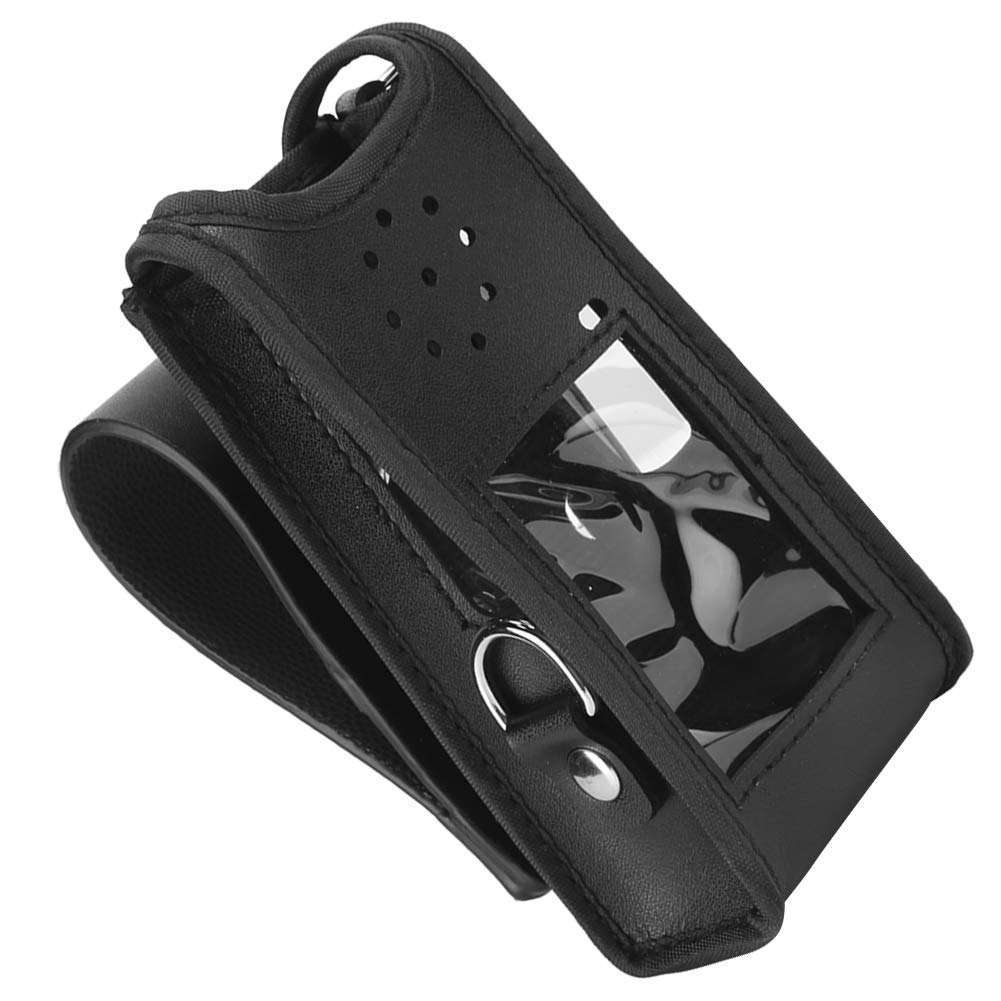 Housse De Protection Souple En Cuir Pour Talkie-walkie – Compatible UV-9R, UV-XR, BF-A58, Etc. – Avec Fenêtre Transparente Pour écran - 6