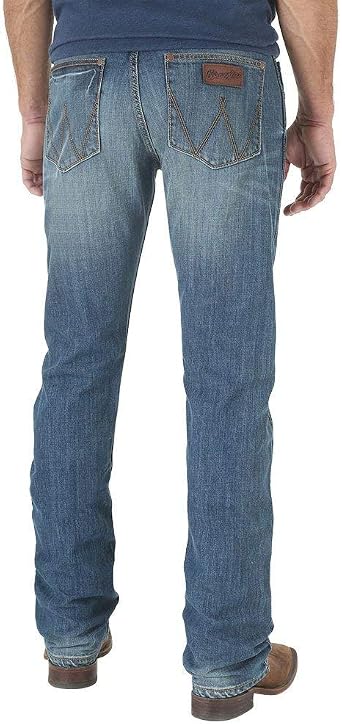 Wrangler Mens Retro Slim Fit Straight Leg Jean
