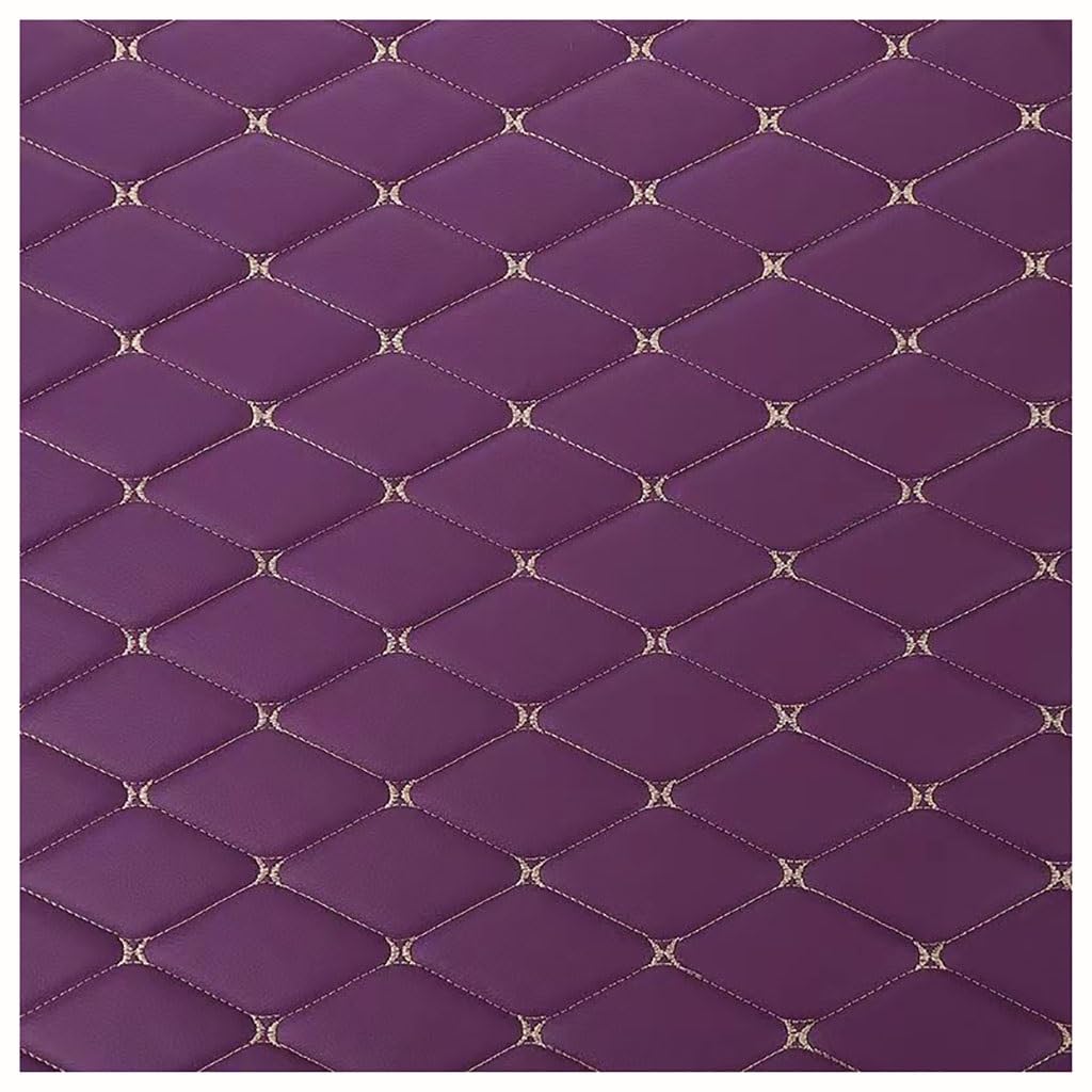 Diamond Quilted Foam Faux Leather Vinyl Fabric Upgraded Non Slip Backed DIY Automotive Headliner Furniture Upholstery Headboards Fabric 63" Wide(