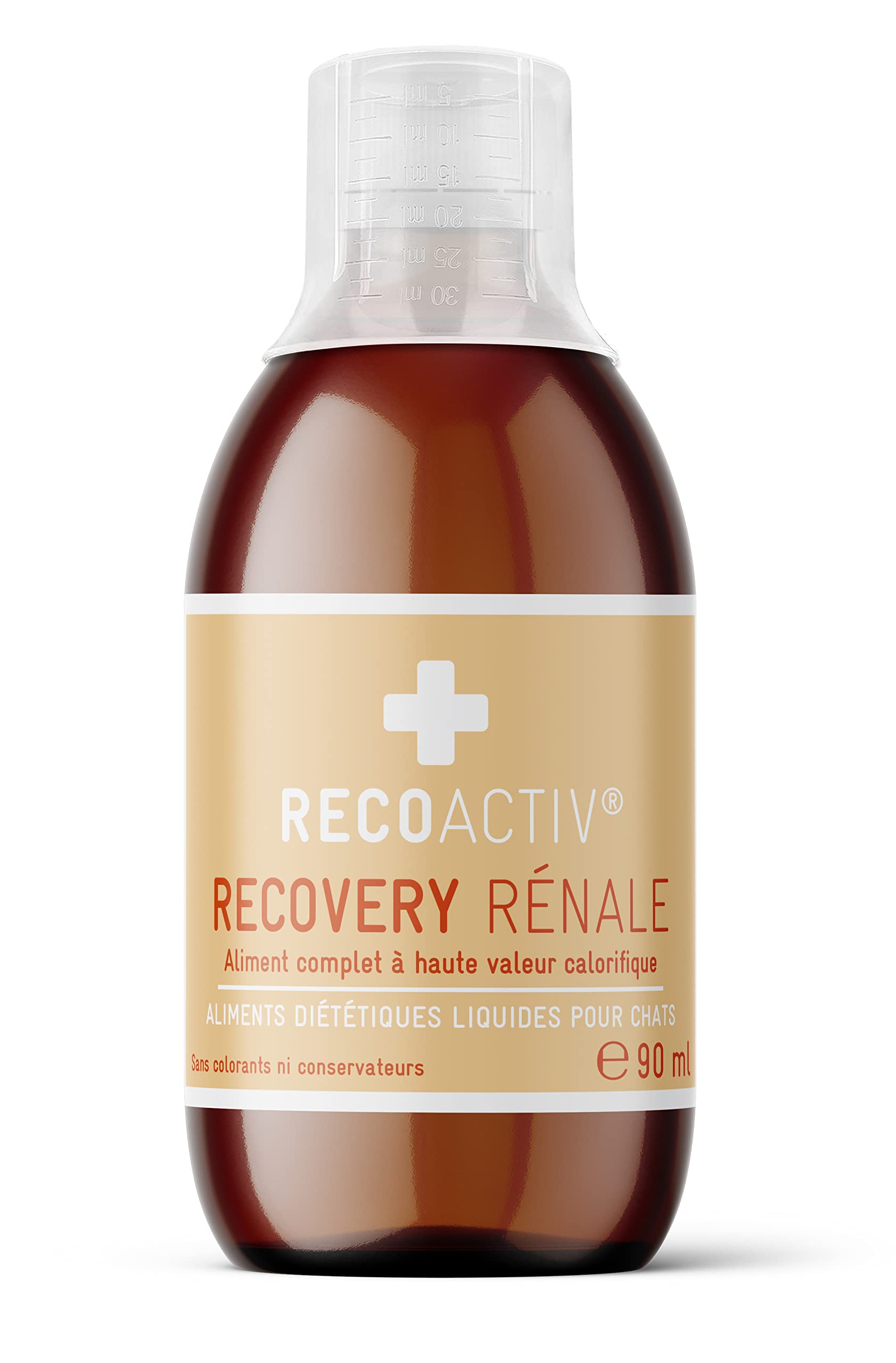RECOACTIV Recovery Renal pour Chats, 3 x 90 ML, Aliment diététique Complet à Haute teneur en Calories pour Le Dysfonctionnement rénal et l'augmentation des Besoins énergétiques