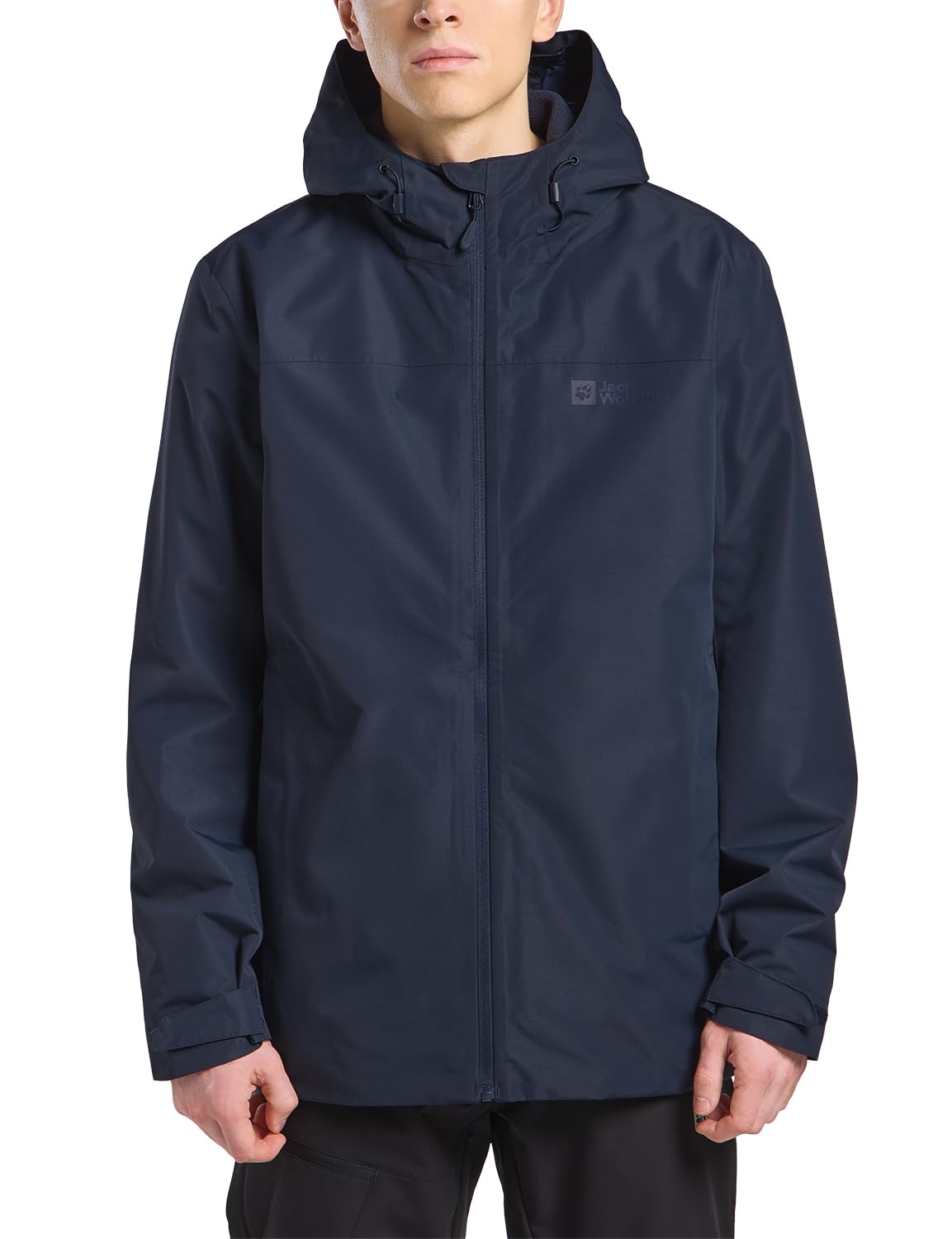 Jack Wolfskin Herren Taubenberg 3in1 Jkt M Jacket, Night Blue, XXL EU