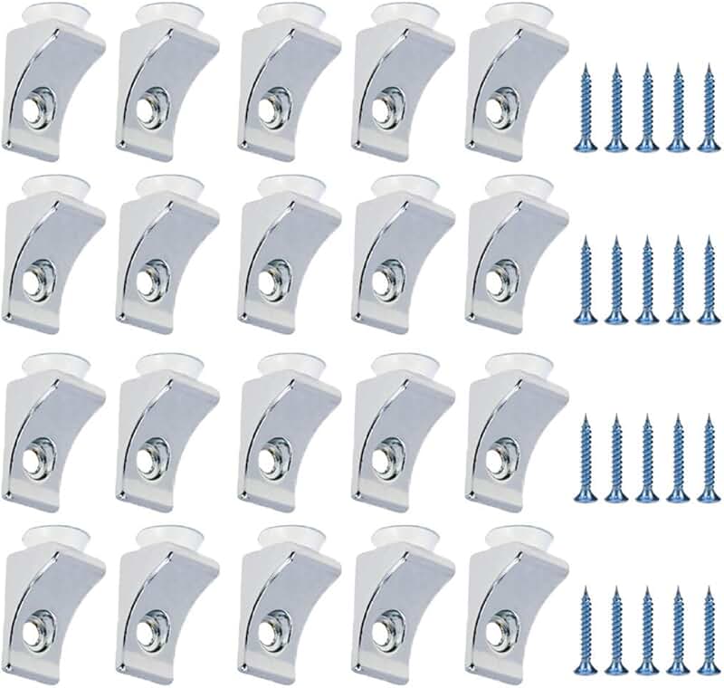 glass shelves mounting brackets