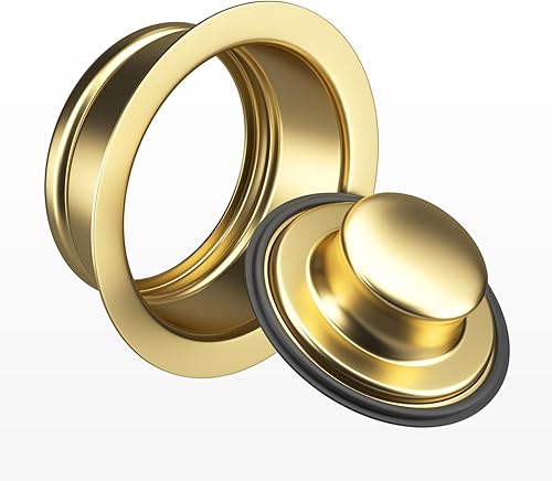 Miniatura 7 de Brida de eliminación de basura para fregadero de cocina, tapón de fregadero de acero inoxidable de 3-12 pulgadas, apertura de drenaje estándar de