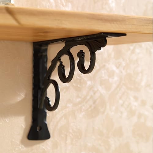 Miniatura 7 de Soportes triangulares de 5.9 pulgadas para estantes flotantes montados en la pared, trípode, soporte de esquina para marco de soporte de placa de