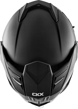 CKX Solid Electric Double Shield Mission Full Face Helmet