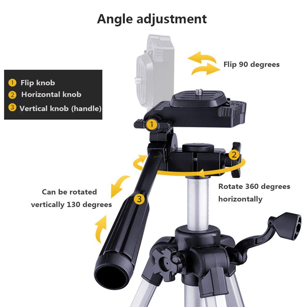 Monokularowy teleskop o dużej mocy 400/70 mm, teleskop astronomiczny z regulowanym statywem i adapterem do smartfona, idealny dla dzieci, dorosłych i początkujących.