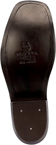 Miniatura 5 de Jazmin - Botas vaqueras con bordado floral para niñas pequeñas, color marrón, punta cuadrada, TRUE