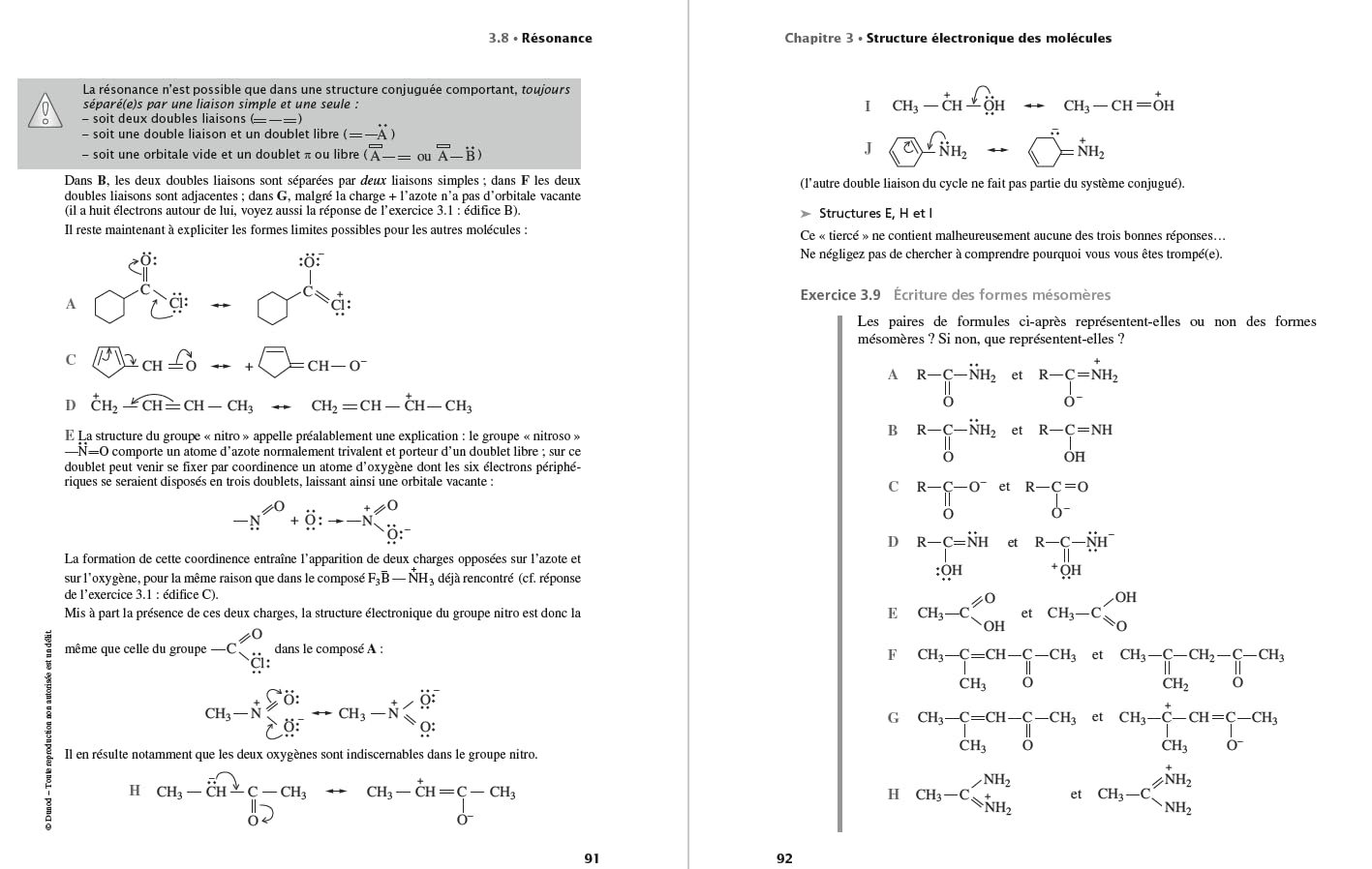 Les cours de Paul Arnaud - Exercices résolus de chimie organique - 6e éd.