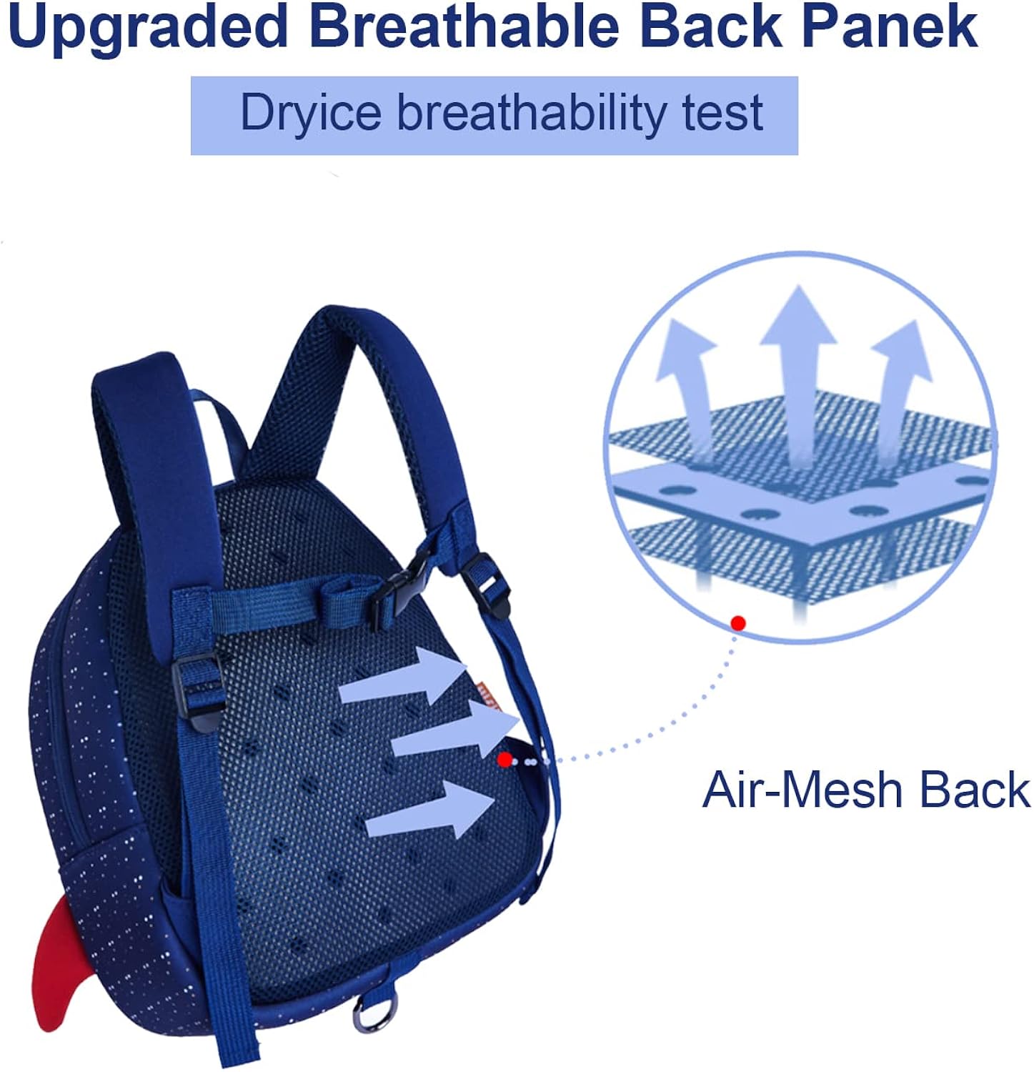 Miniatura 3 de yisibo Kids Backpack with Safety LeashAnti-lost Children Toddler Backpack for Boys Girls Baby