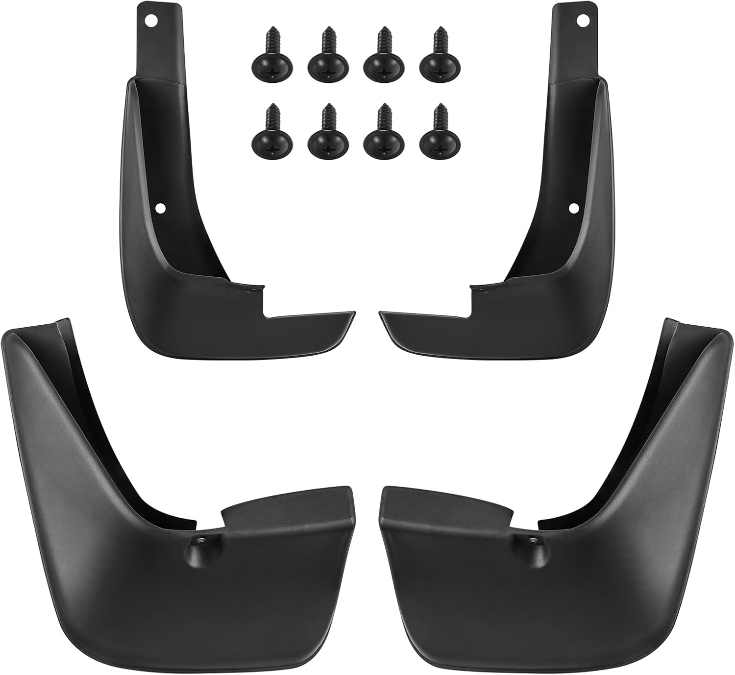 SPEEDWOW 2003-2008 Toyota Corolla Mud Flaps Splash Guards Tire Protector No Need to Drill Holes(Set of 4)