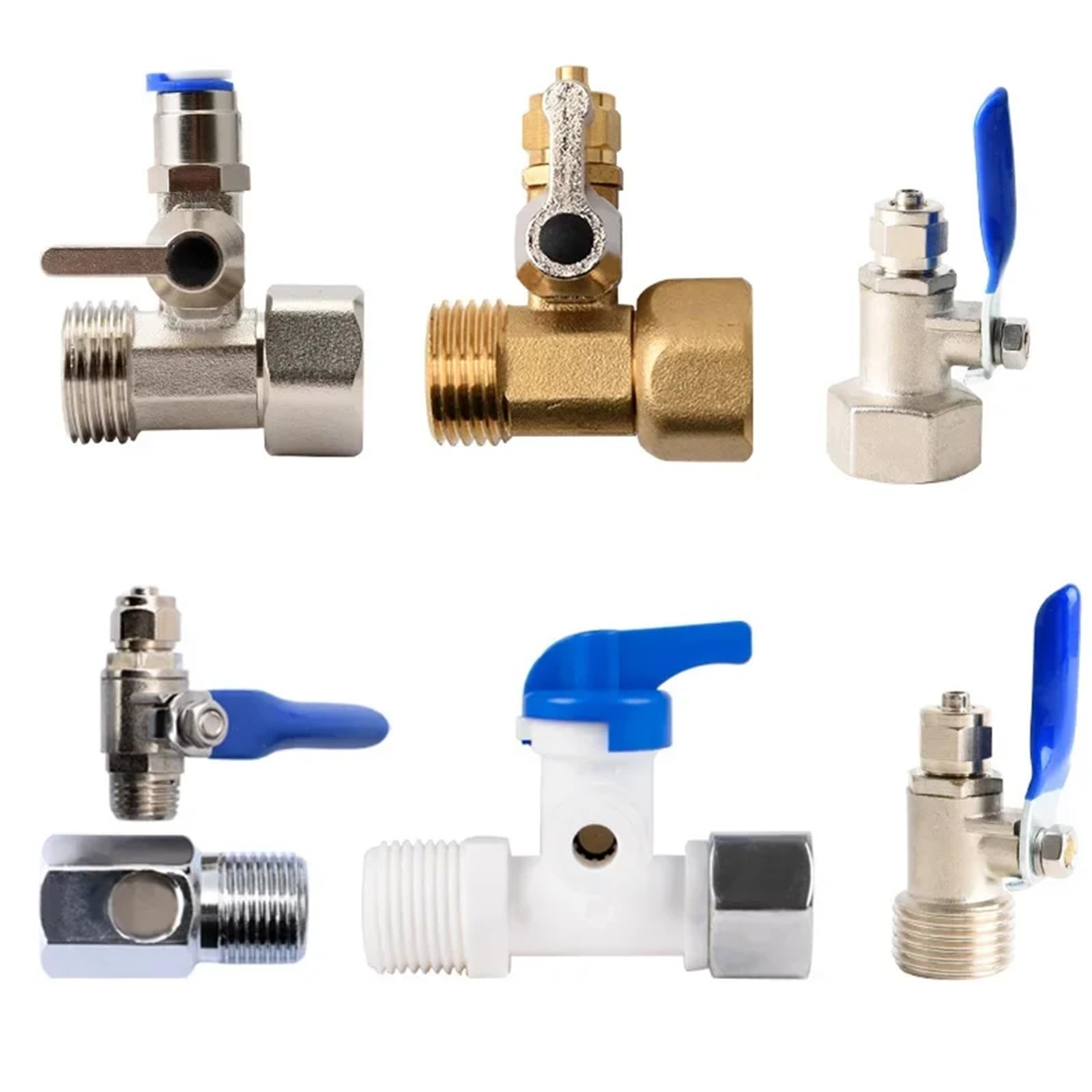 Purificador de agua por ultrafiltración UF con filtro ósmosis inversa y interruptor entrada tres vías, for grupo válvulas 1/2" BSP a derivación 1/4" 3/8"(Copper 3I8 conjoined)