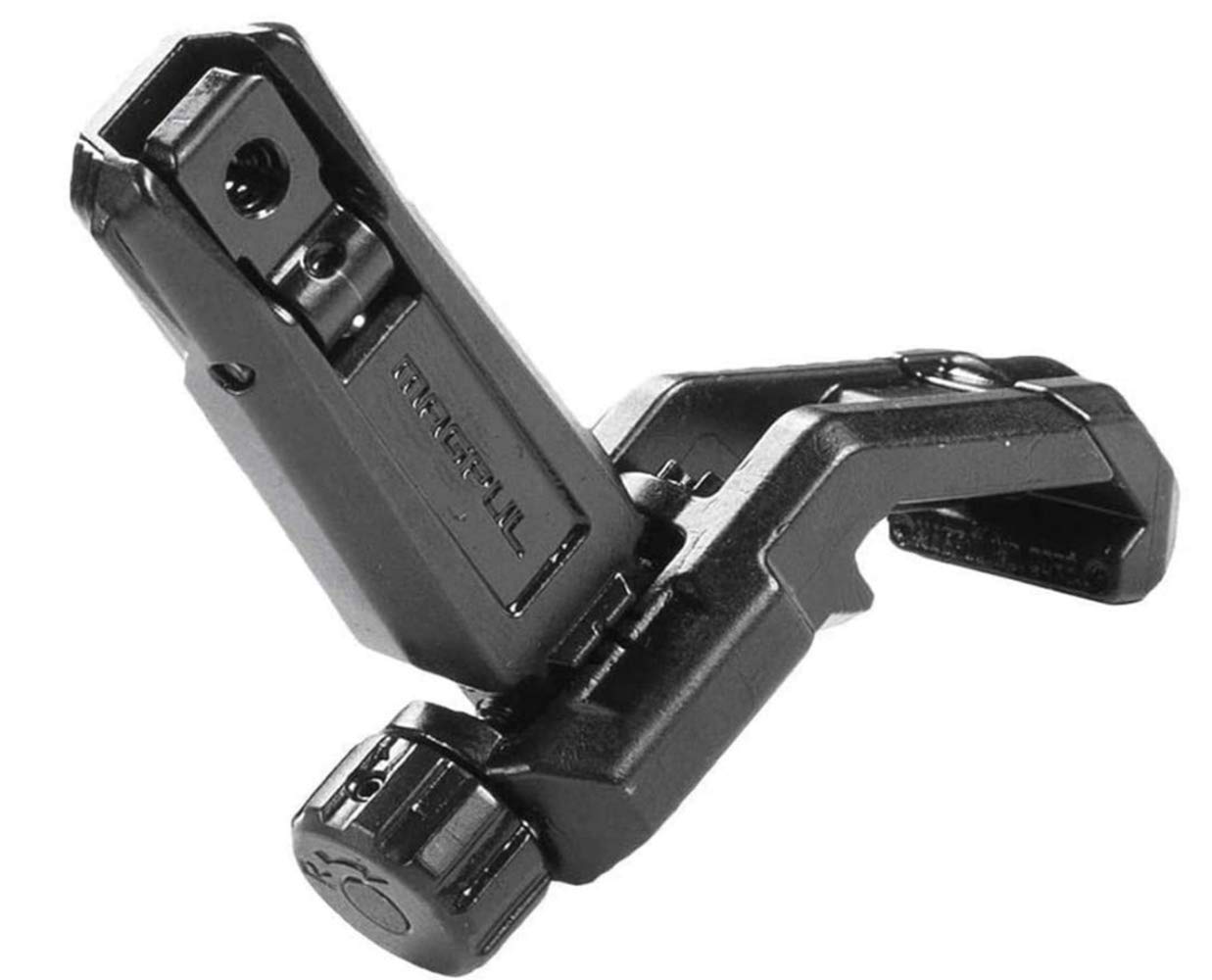Magpul Industries Mbus PRO Offset Rear Sight Fits Picatinny, Nero